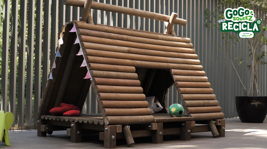 GoGo squeeZ Missão Recicla oferece “Cabana de Brincar” à Casa Ronald McDonald do Porto