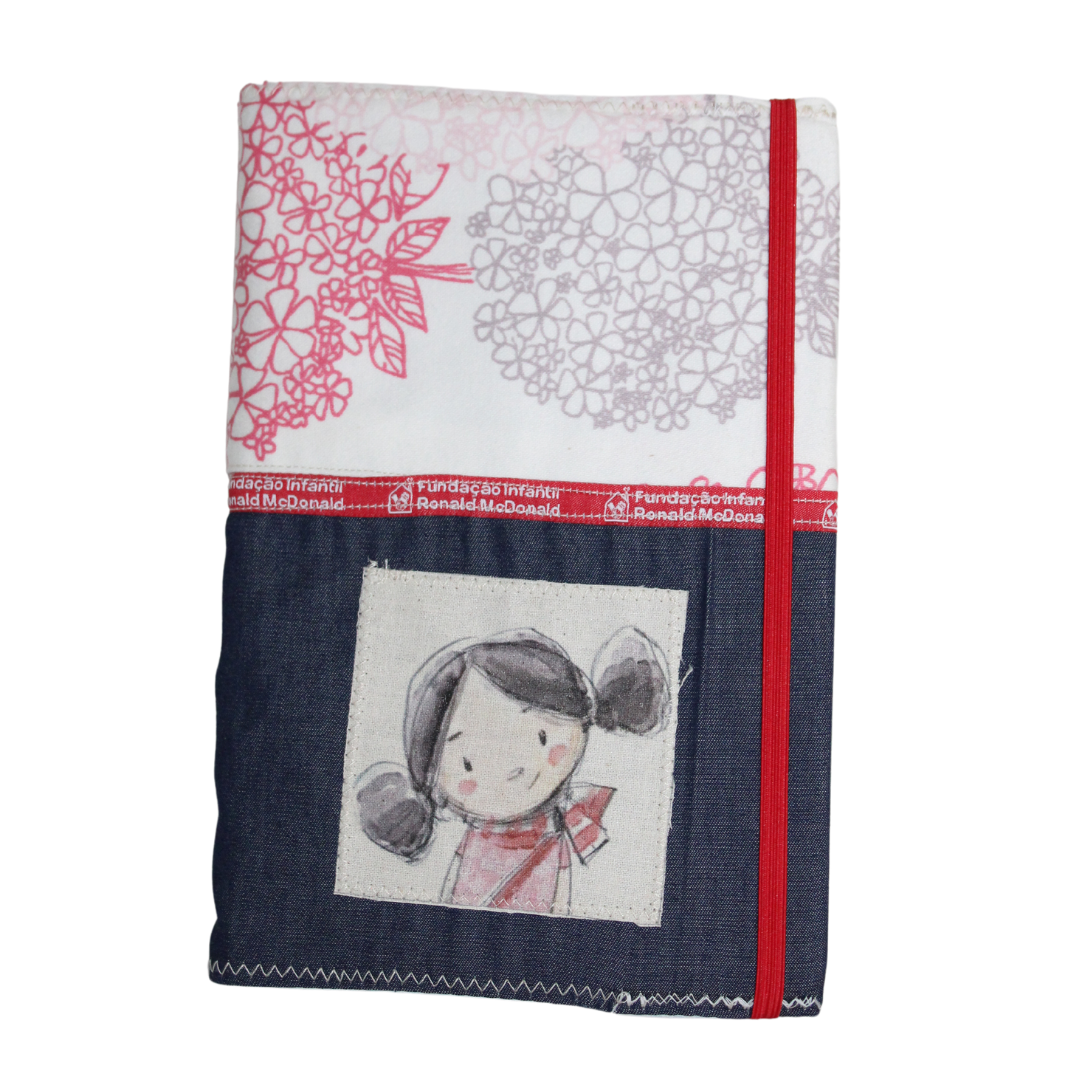 Bloco de Notas Capa de Pano – Artigo Solidário