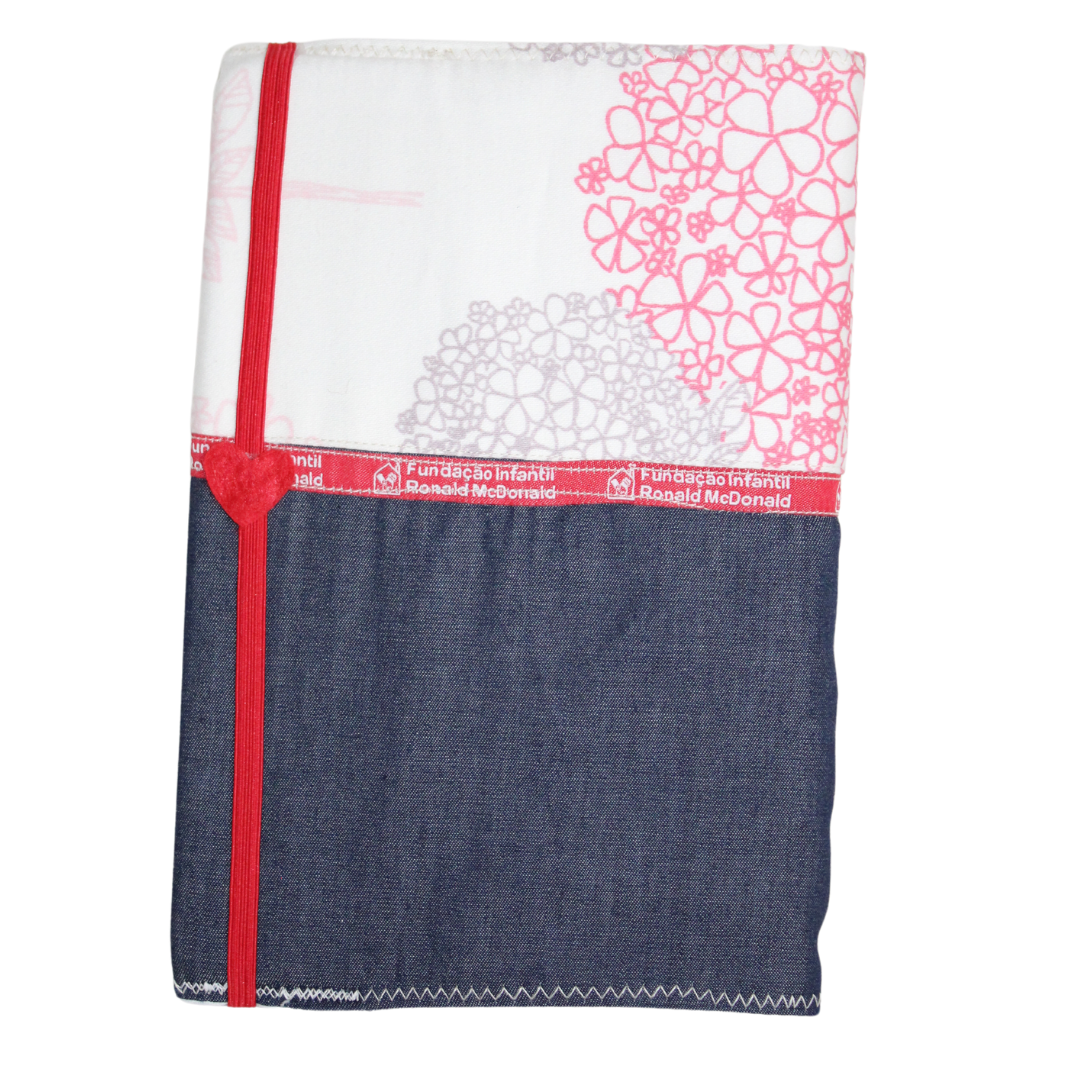 Bloco de Notas Capa de Pano – Artigo Solidário