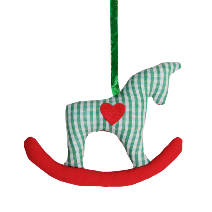 Cavalinho de Natal - Boneco de pano da Coleção Solidária de Natal